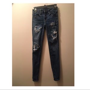 American Eagle Ripped Jeggings